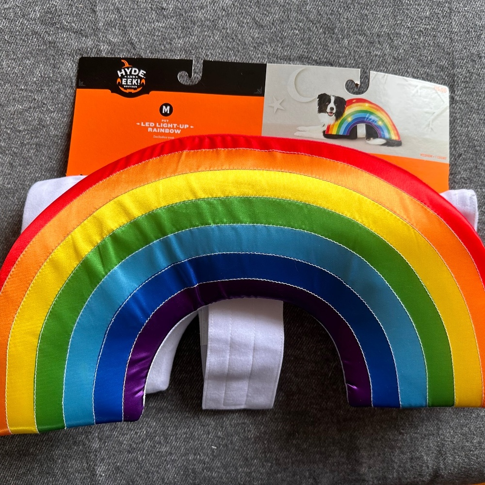 Rainbow costume for Pets!